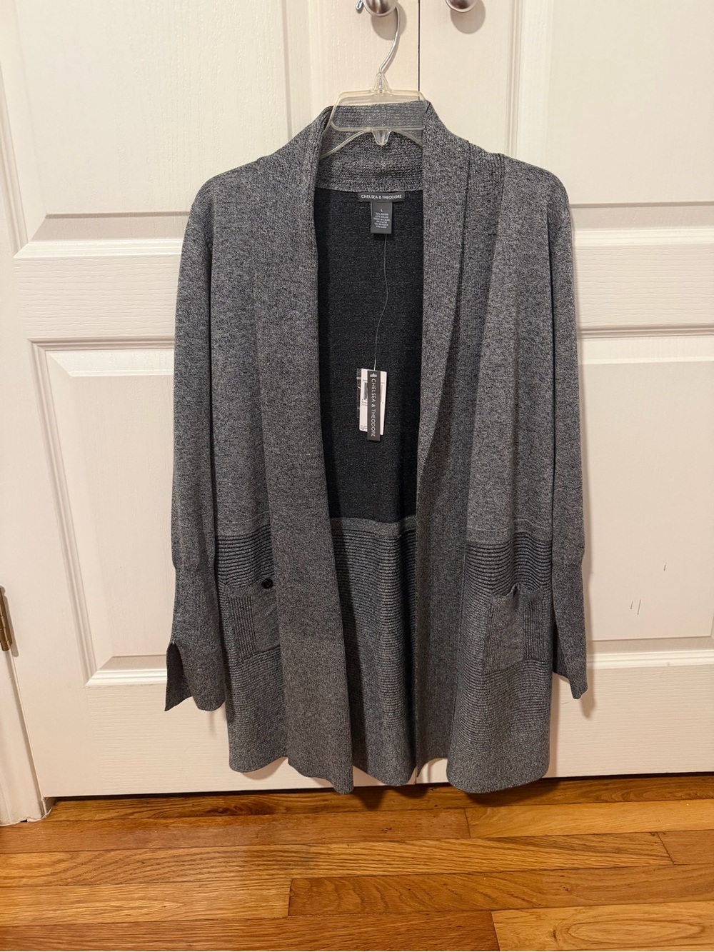 Chelsea & Theodore Gray Open-Front Women's Cardigan